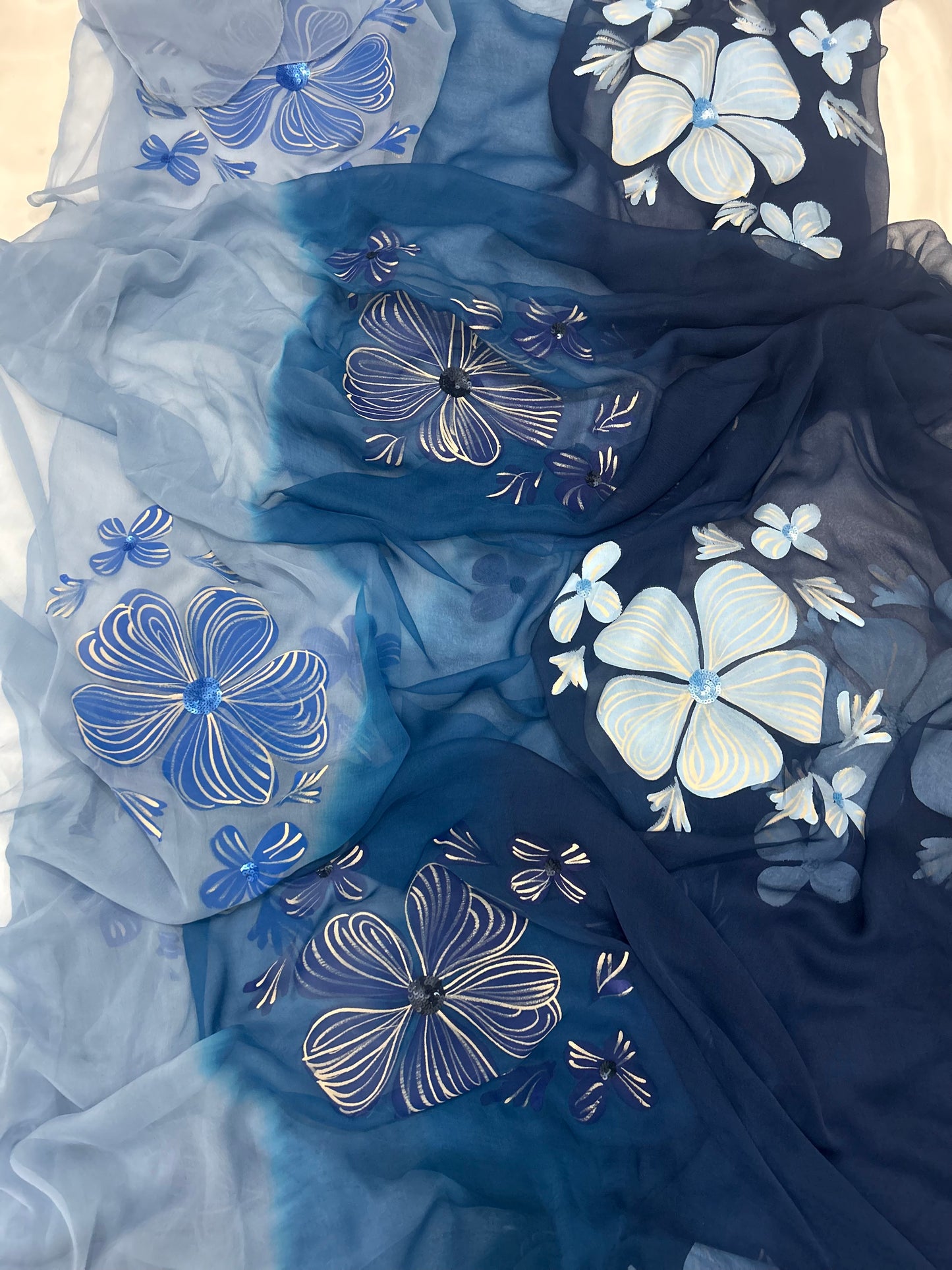 Ombre Blue