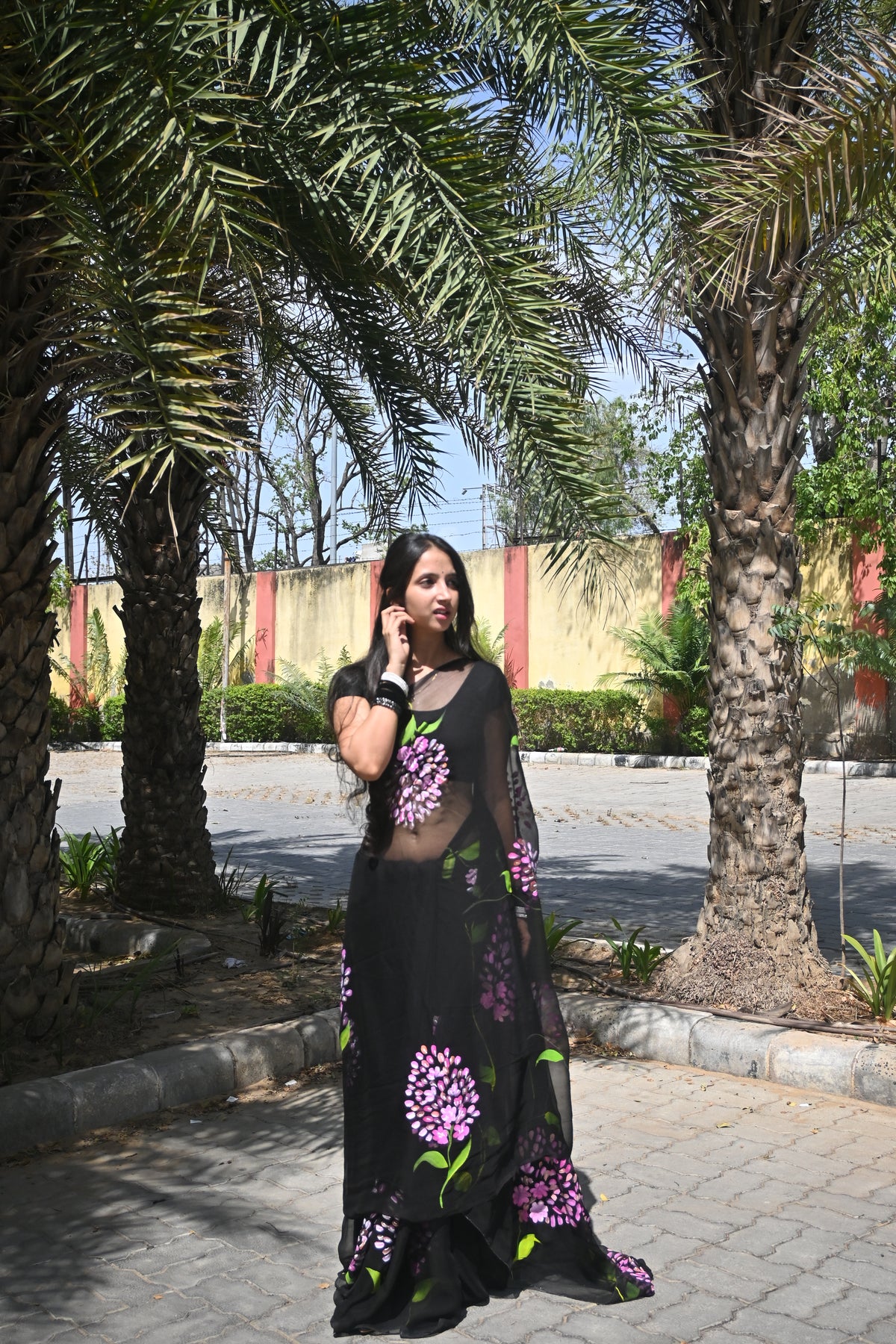 Black Floral
