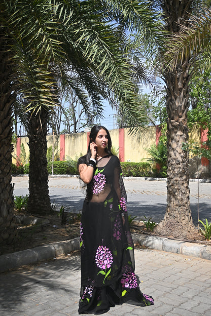 Black Floral