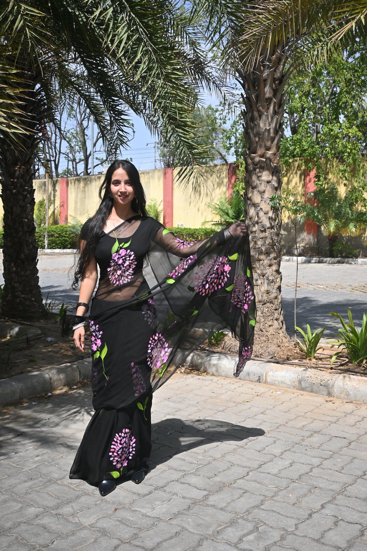 Black Floral