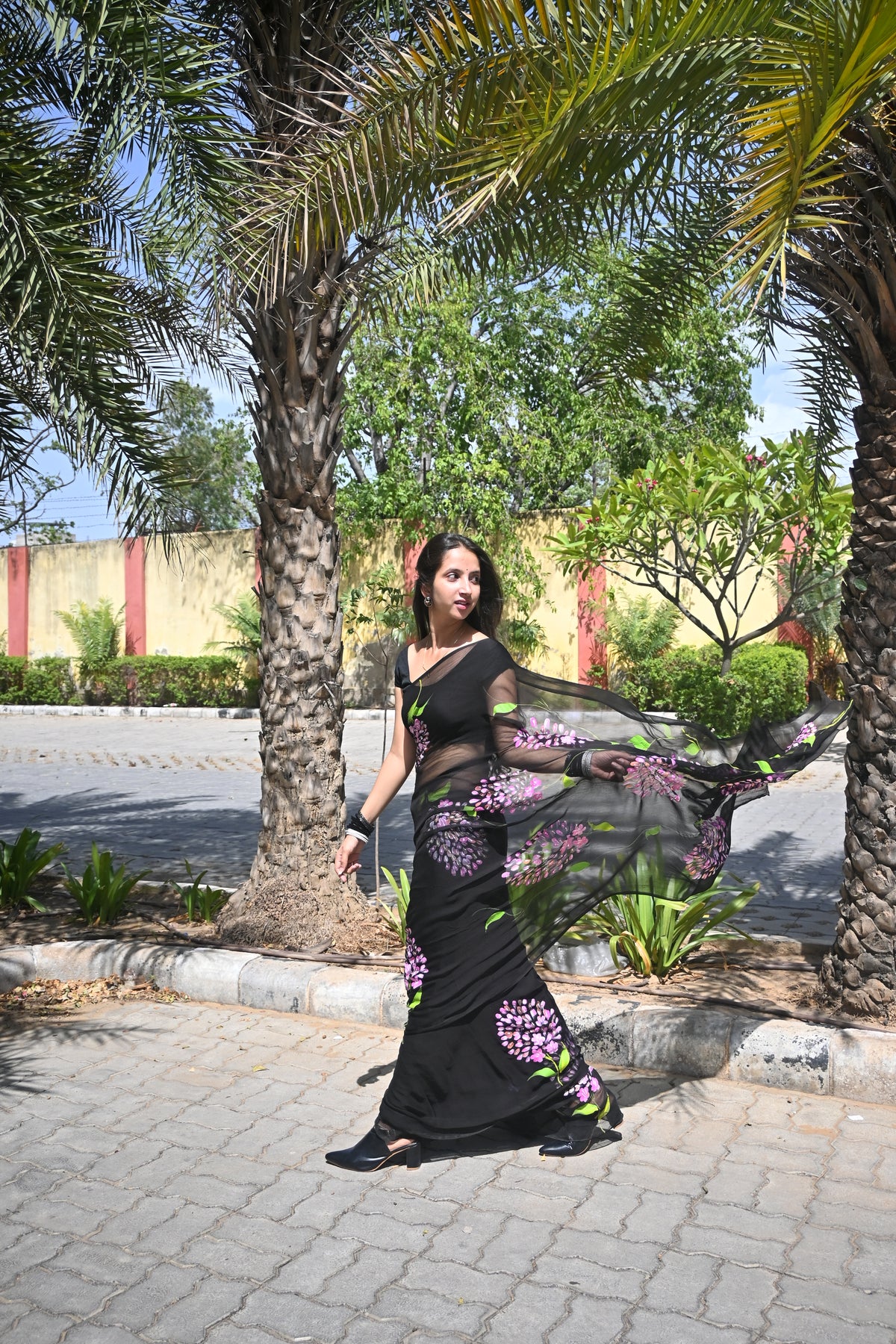 Black Floral
