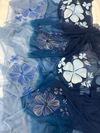 Ombre Blue