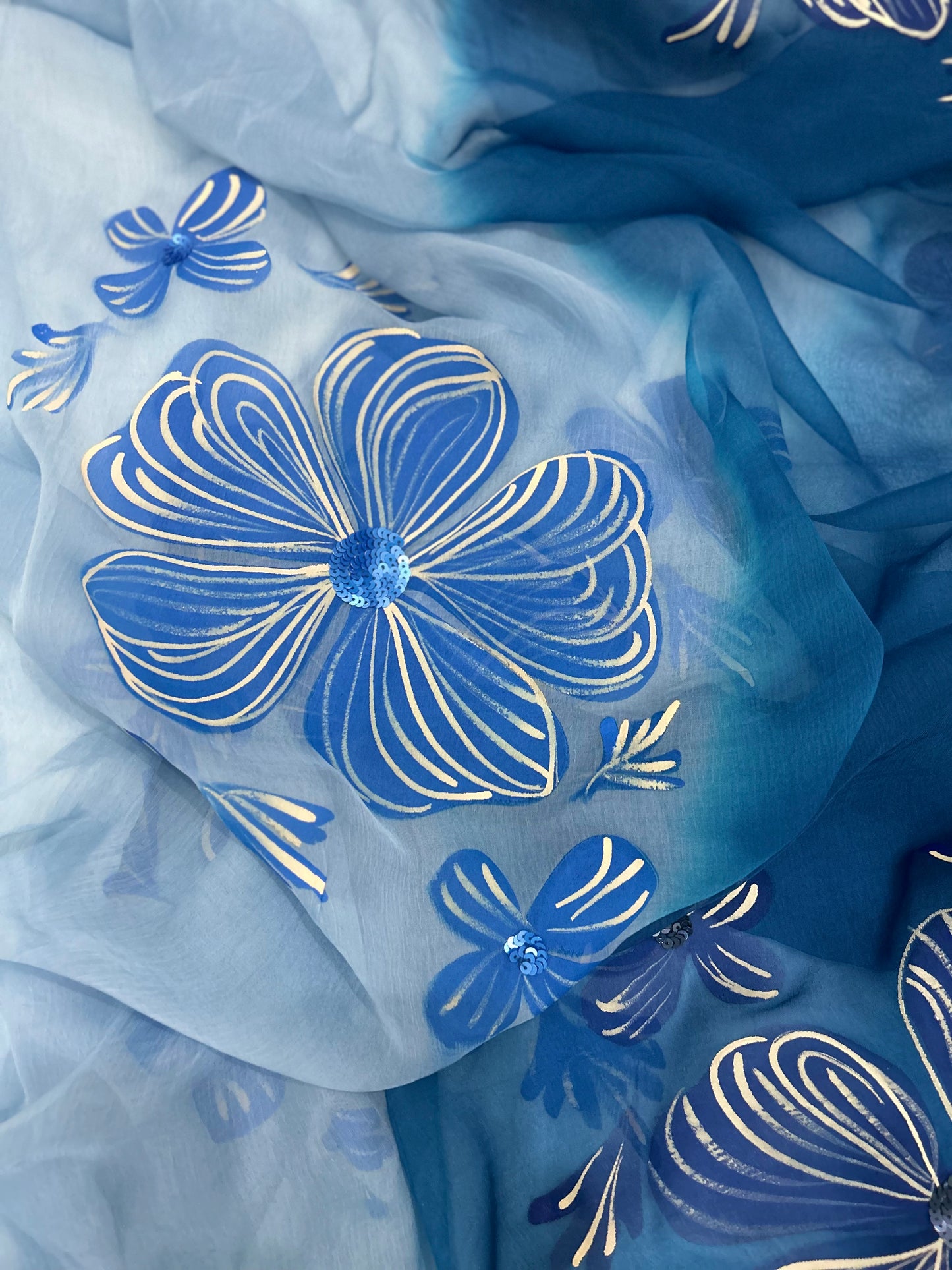 Ombre Blue