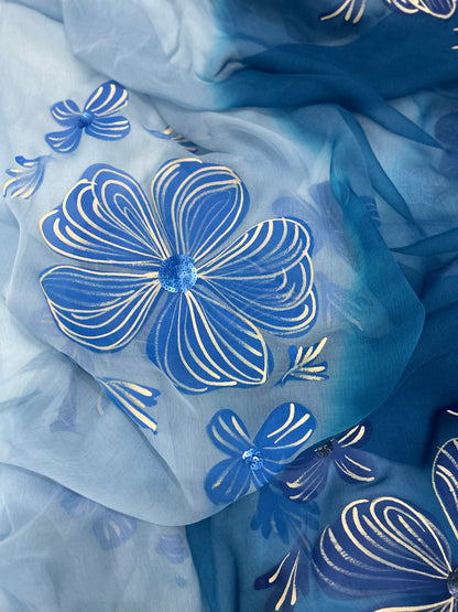 Ombre Blue