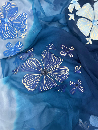 Ombre Blue